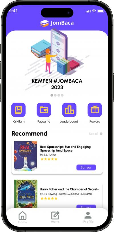 JOMBACA: Digital Reading Record Management System with Gamification
