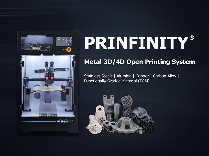 PRINFINITY® - Metal 3D/4D Open Printing System