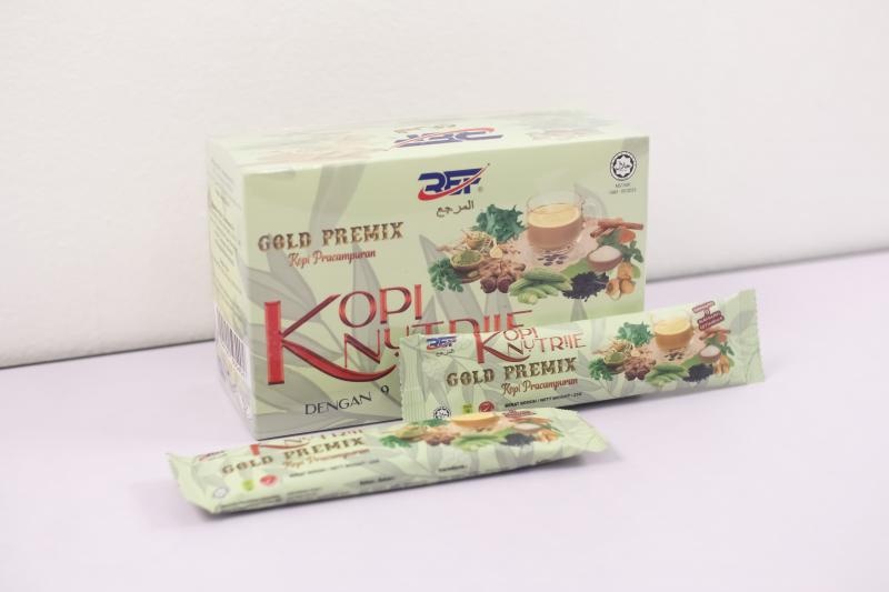 "REF" Health & Wellness Halal Premix Beverage - Kopi Nutriie 9in1