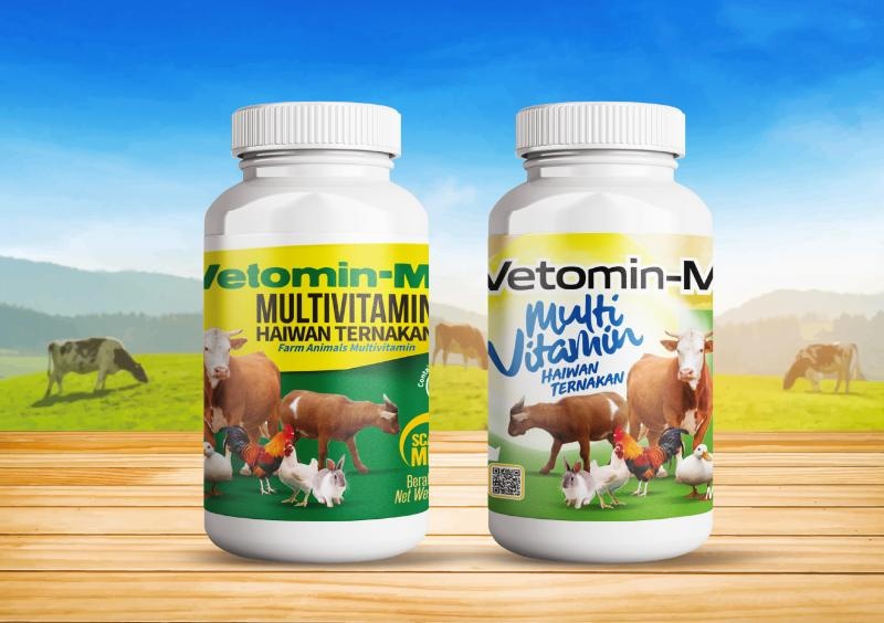 VETOMIN-M (Natural Immunity Booster for Livestock Made From Coconut Oil) 1 Litre