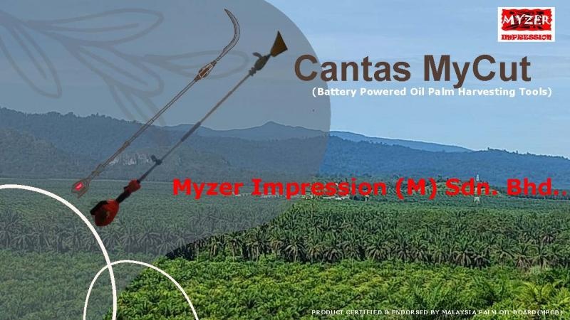 Battery Powered Oil Palm Harvesting Cutter - MyCUT