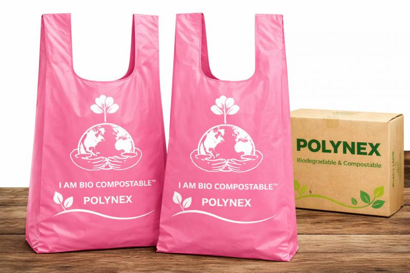 POLYNEX – BIODEGRADABLE & COMPOSTABLE SINGLET BAG