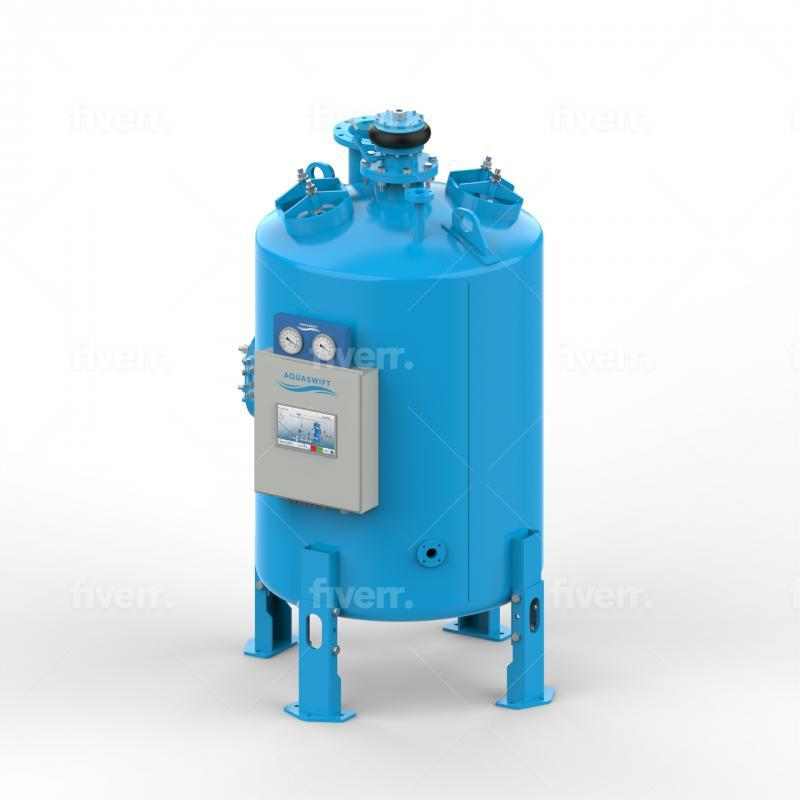 Regenerative Precoat Filter - AS250-SS304