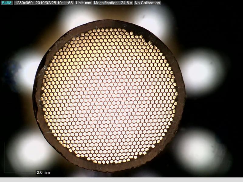 Precision engineered customised microscopic glass structures