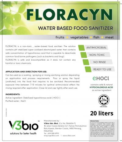 FLORACYN, 20L, cap closure - FLORACYN, 20L, cap closure