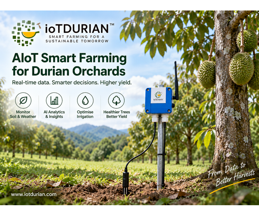 Integrated AI Smart Farming System for Durian Plantations
